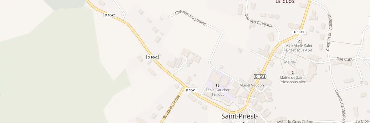 Plan du 5067 Le Bourg à Saint-Priest-sous-Aixe