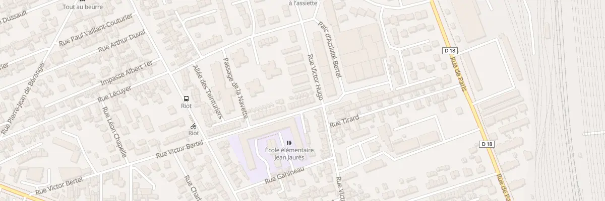 Plan du 8 Rue Victor Bertel à Sotteville-lès-Rouen