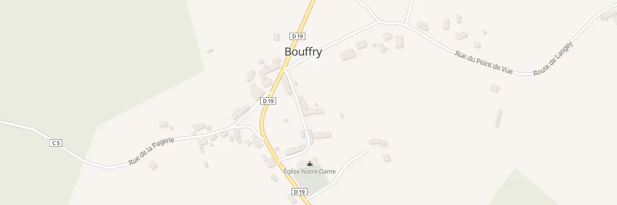 Plan du 8 Rue du Presbytère à Bouffry