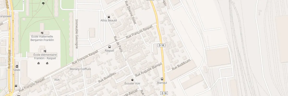 Plan du 6 Imp Raspail à Sotteville-lès-Rouen