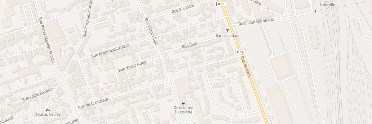 Plan du 28 Rue Jacquard à Sotteville-lès-Rouen