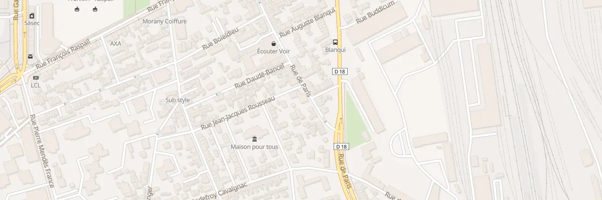 Plan du 324 Rue de Paris à Sotteville-lès-Rouen