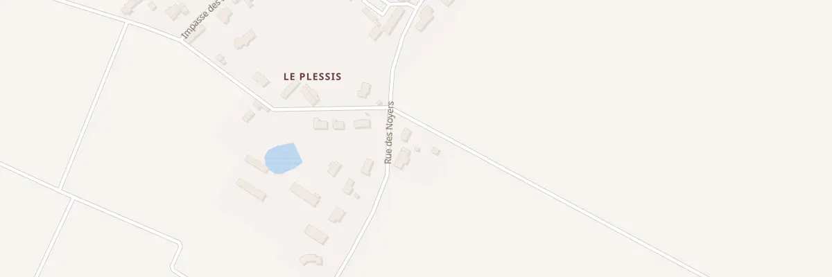 Plan du 4 Rue des Noyers à Crucheray