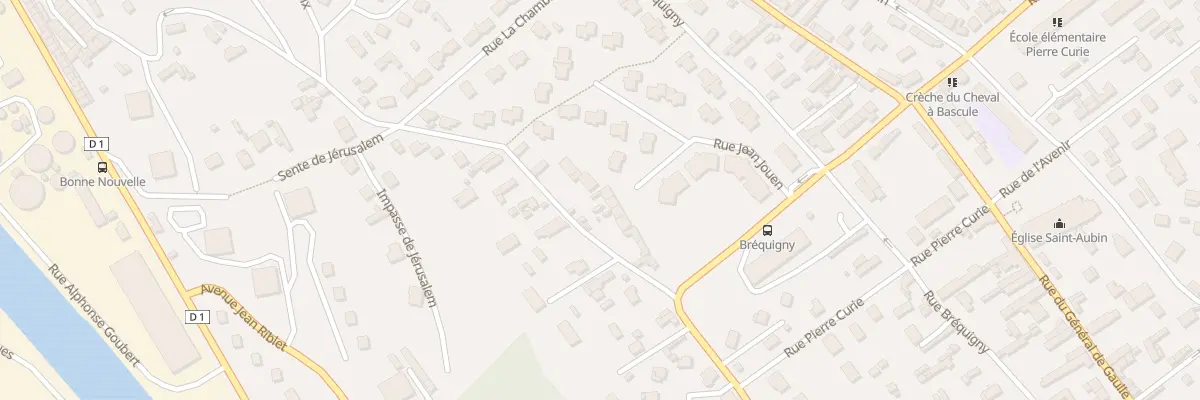 Plan du 25 Rue Albert Réville à Dieppe