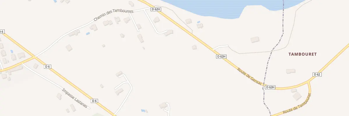 Plan du 38B Che des Tembourets à Couladère