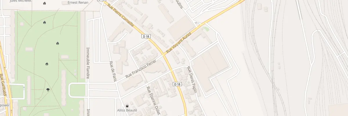 Plan du 185 Rue Pierre Corneille à Sotteville-lès-Rouen