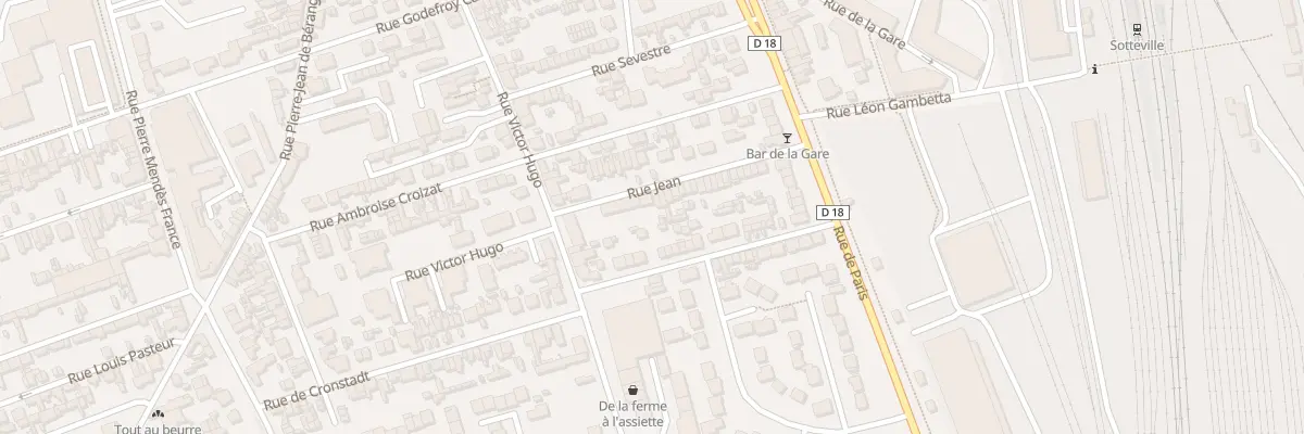 Plan du 39 Rue Jean à Sotteville-lès-Rouen