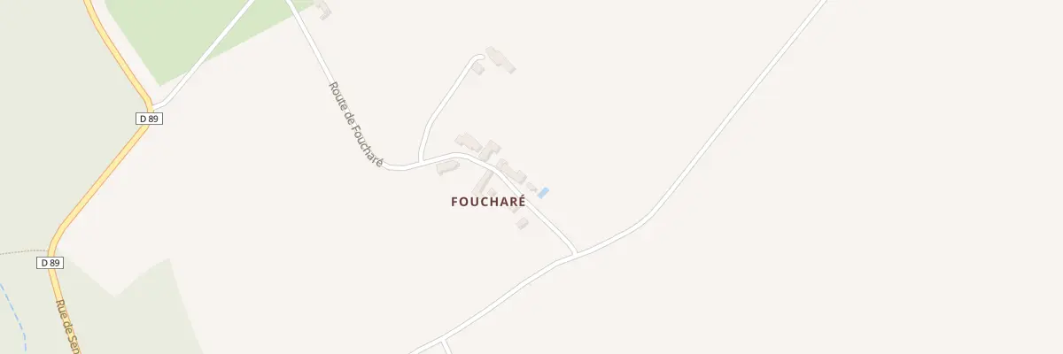 Plan du 7 Fouchare à Genillé
