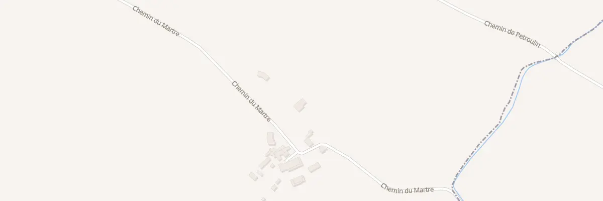 Plan du 5001 Martré au Fousseret