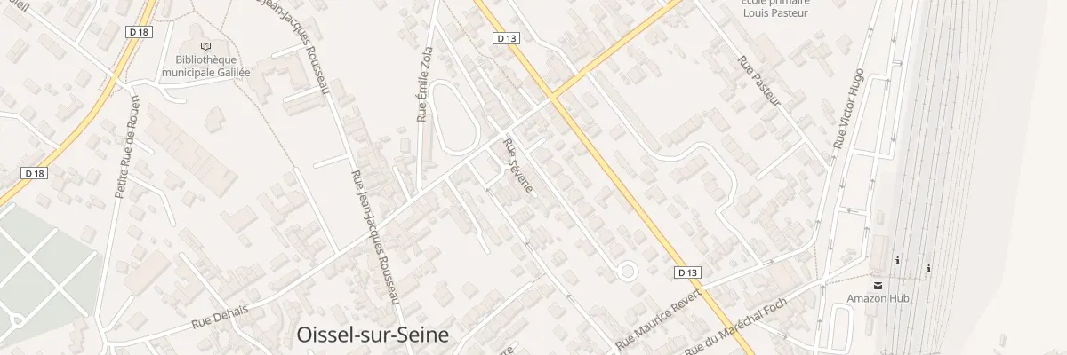 Plan du 66 Rue Sévene à Oissel-sur-Seine