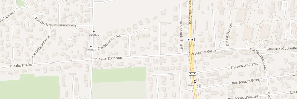 Plan du 86 Rue Jean Rondeaux à Saint-Étienne-du-Rouvray