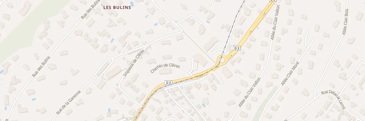 Plan du 97 Che de Clères à Mont-Saint-Aignan