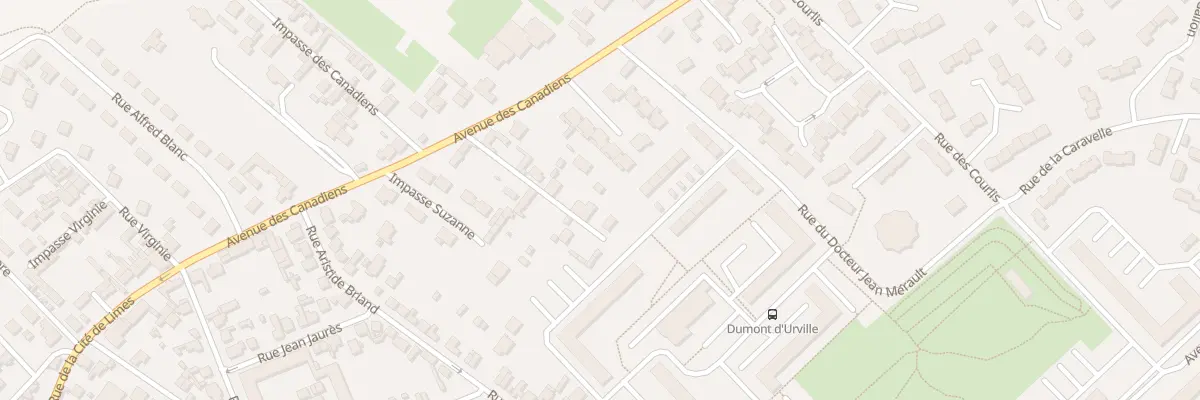 Plan du 7 Imp des Tourelles à Dieppe