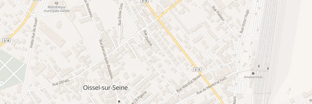 Plan du 52 Rue Sévene à Oissel-sur-Seine