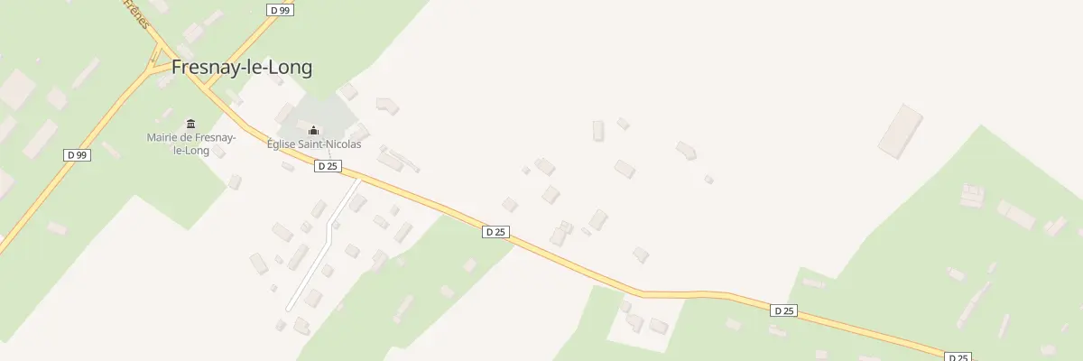Plan du 277 Rue des Hêtres à Fresnay-le-Long