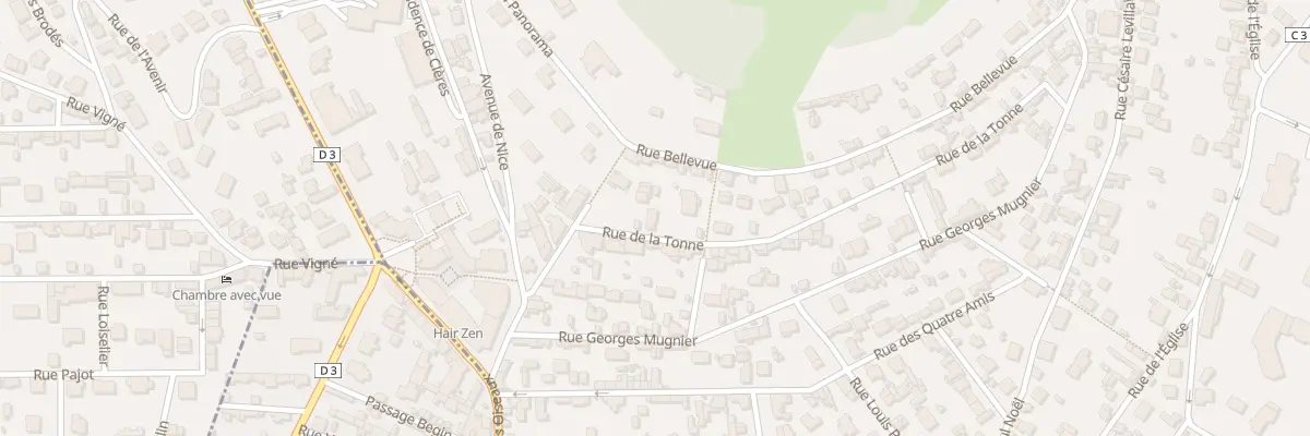Plan du 334 Rue de la Tonne à Bois-Guillaume