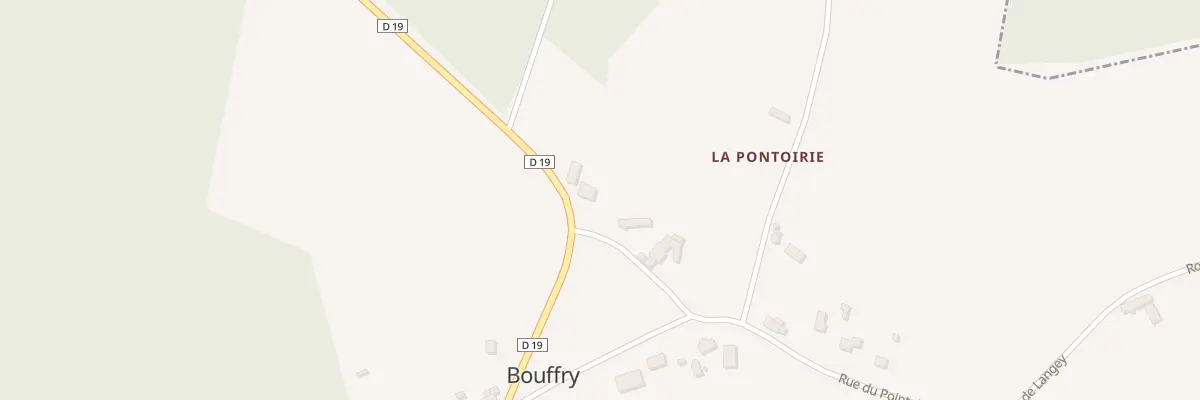 Plan du 1 Rue de la Cavée à Bouffry