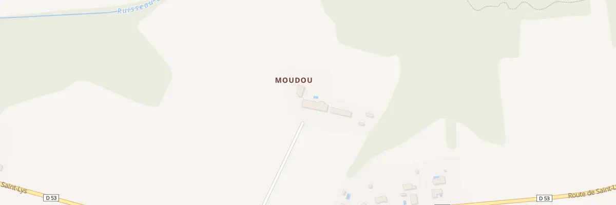 Plan du 33 Moudou à Saint-Thomas