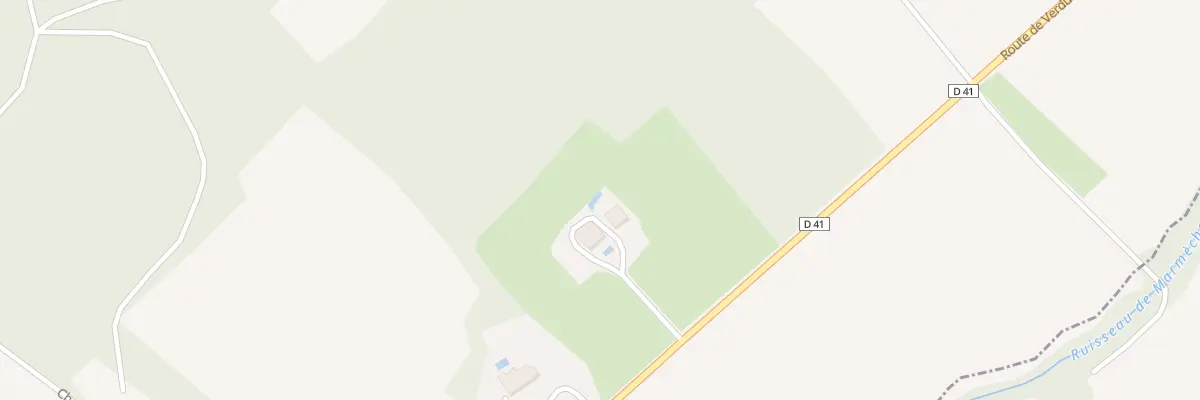 Plan du 1407 Rte de Verdun à Lagraulet-Saint-Nicolas