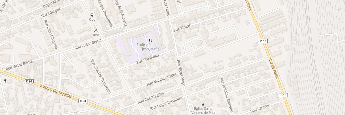 Plan du 392A Rue Victor Hugo à Sotteville-lès-Rouen