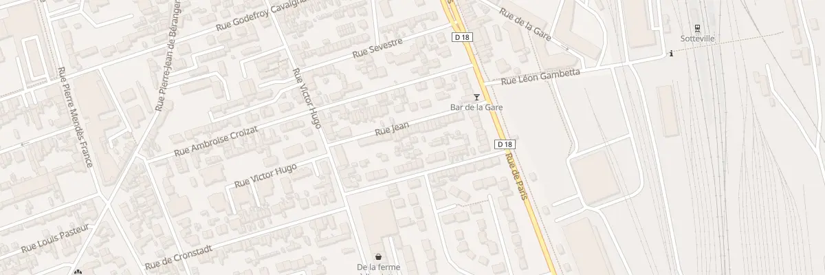 Plan du 27 Rue Jean à Sotteville-lès-Rouen