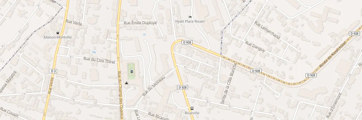Plan du 23 Rue de la Prevoyance à Rouen