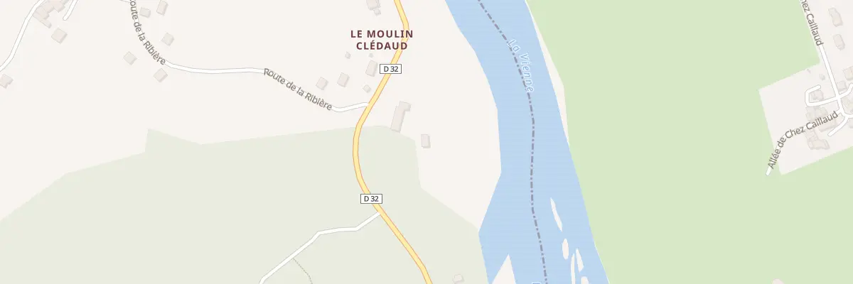 Plan du 5170 Chez Cledaud à Saint-Priest-sous-Aixe