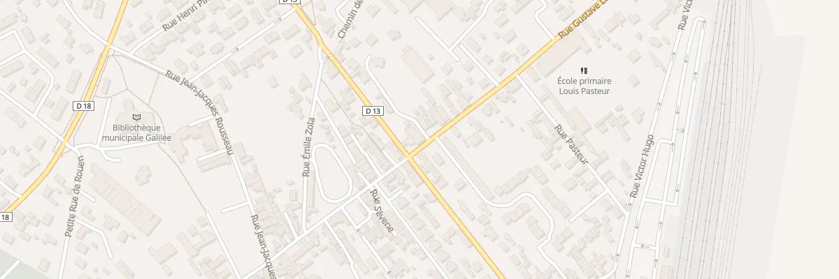 Plan du 69 Rue Gustave Lecomte à Oissel-sur-Seine