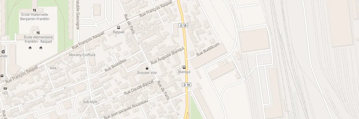 Plan du 196 Rue Pierre Corneille à Sotteville-lès-Rouen