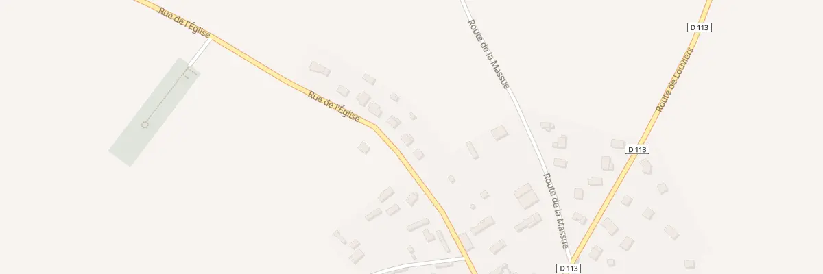 Plan du 14 Rue de l’Eglise à Canappeville