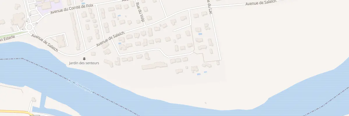 Plan du 20 Rue des Mûriers à Cazères