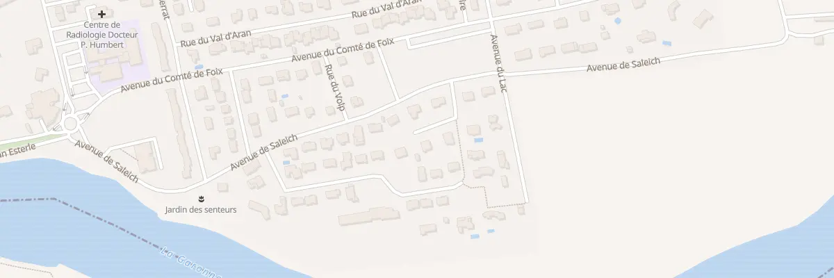 Plan du 7 Rue de Tersac à Cazères