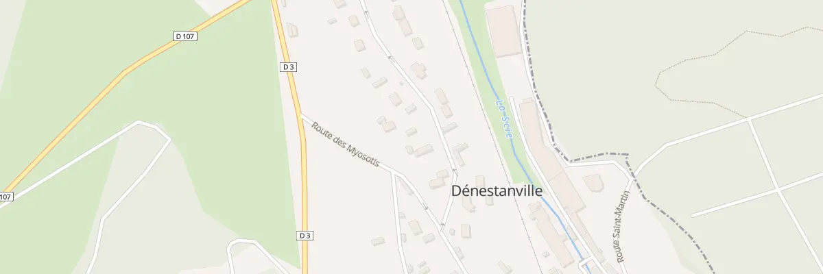 Plan du 16 Rte des Cyclamens à Dénestanville