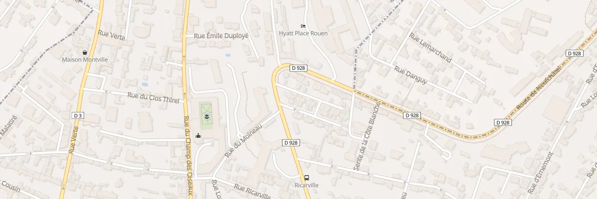 Plan du 19 Rue de la Prevoyance à Rouen