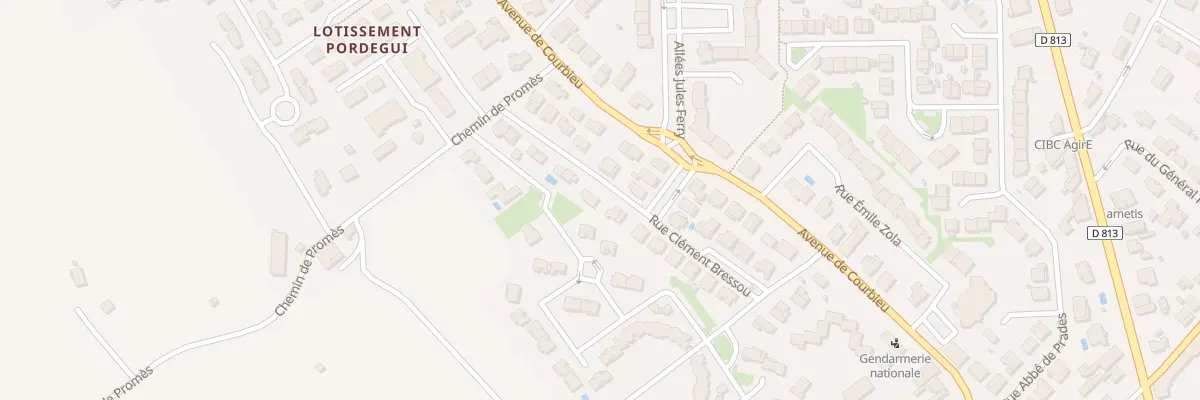Plan du 17 Rue Clément Bressou à Castelsarrasin