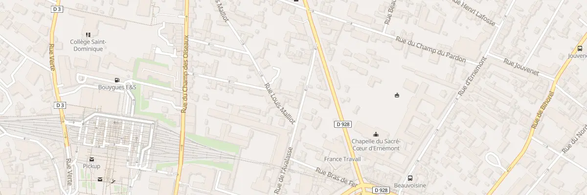 Plan du 45 Rue de l’Avalasse à Rouen