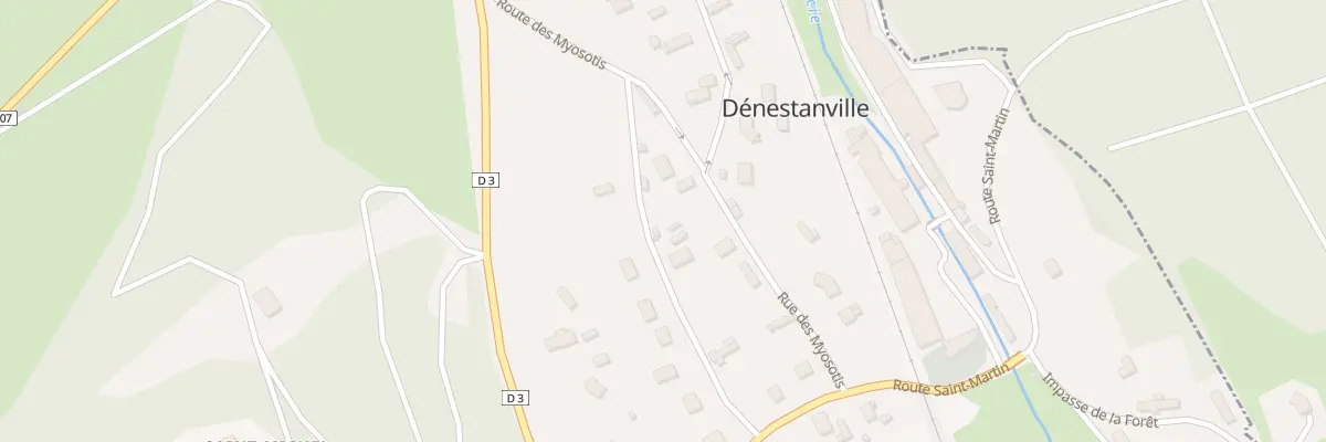 Plan du 5 Rue des Begonias à Dénestanville
