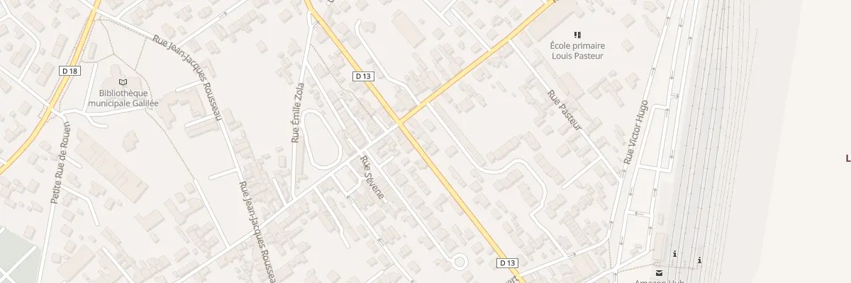 Plan du 14 Rue du Doc Cotoni à Oissel-sur-Seine