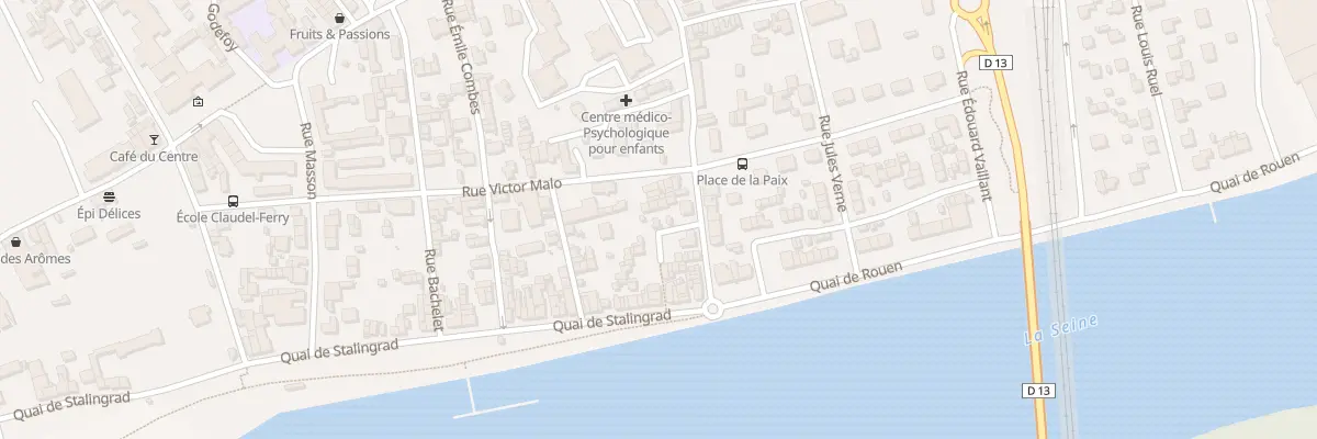 Plan du 31 Rue de la Paix à Oissel-sur-Seine
