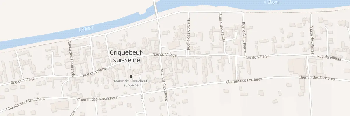 Plan du 43C Cour des Soeurs à Criquebeuf-sur-Seine
