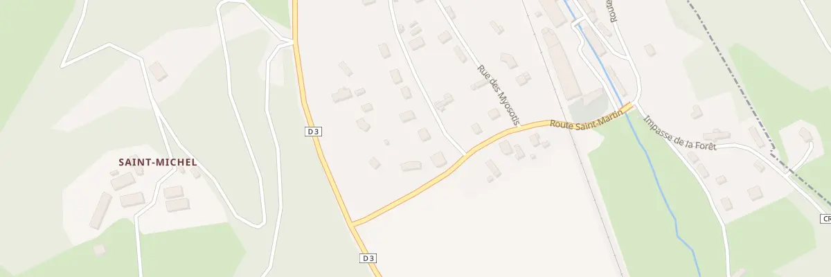 Plan du 16 Rte des Begonias à Dénestanville