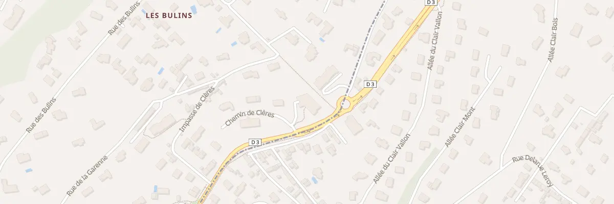 Plan du 99 Che de Clères à Mont-Saint-Aignan