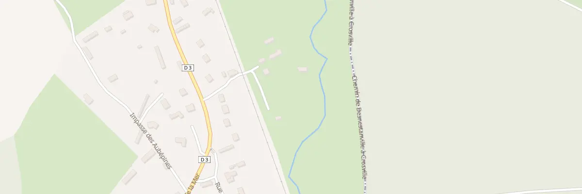 Plan du 5083 Denestanville à Dénestanville