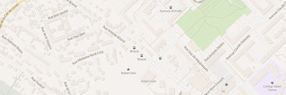 Plan du 47 Rue Aristide Briand à Dieppe