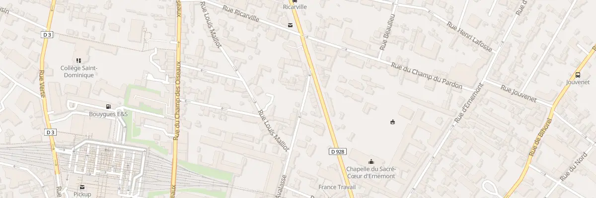 Plan du 51B Rue de l’Avalasse à Rouen