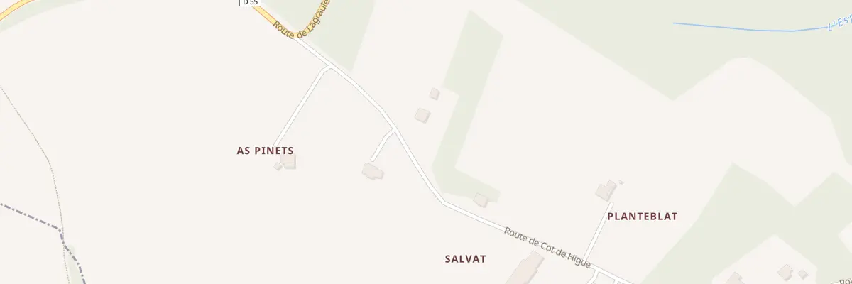 Plan du 5069 Planteblat à Beaupuy