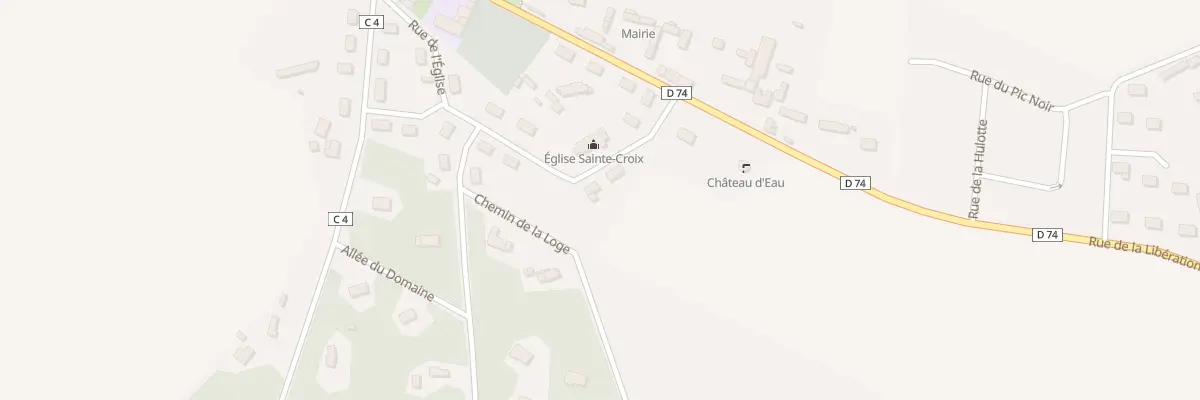 Plan du 12 Rue de l’Eglise aux Baux-Sainte-Croix
