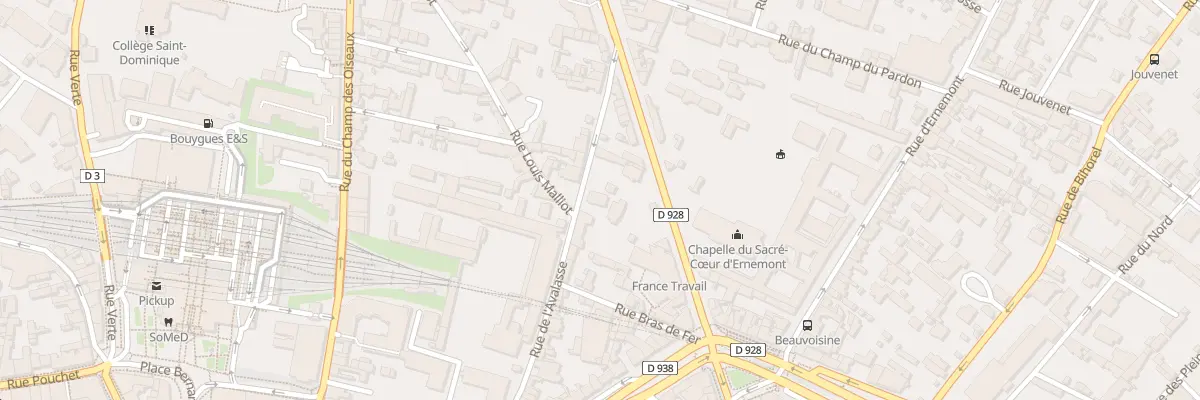 Plan du 34 Rue de l’Avalasse à Rouen