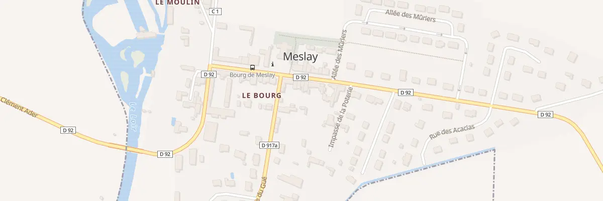 Plan du 24 Rue de la Manufacture à Meslay