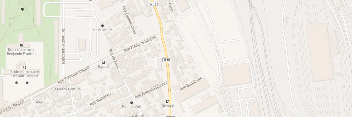 Plan du 221 Rue Pierre Corneille à Sotteville-lès-Rouen